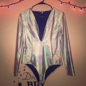 METALLIC LEOTARD